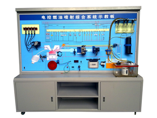 汽車傳感器系統(tǒng)考核裝置、電控燃油噴射綜合系統(tǒng)示教板