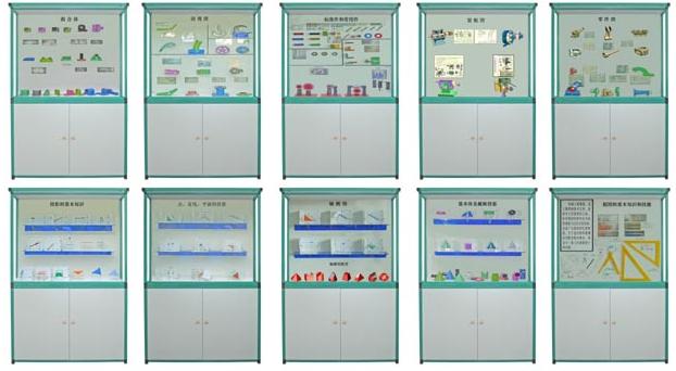 CLG-N04型 多媒體智能控制《機(jī)械工程制圖》陳列柜